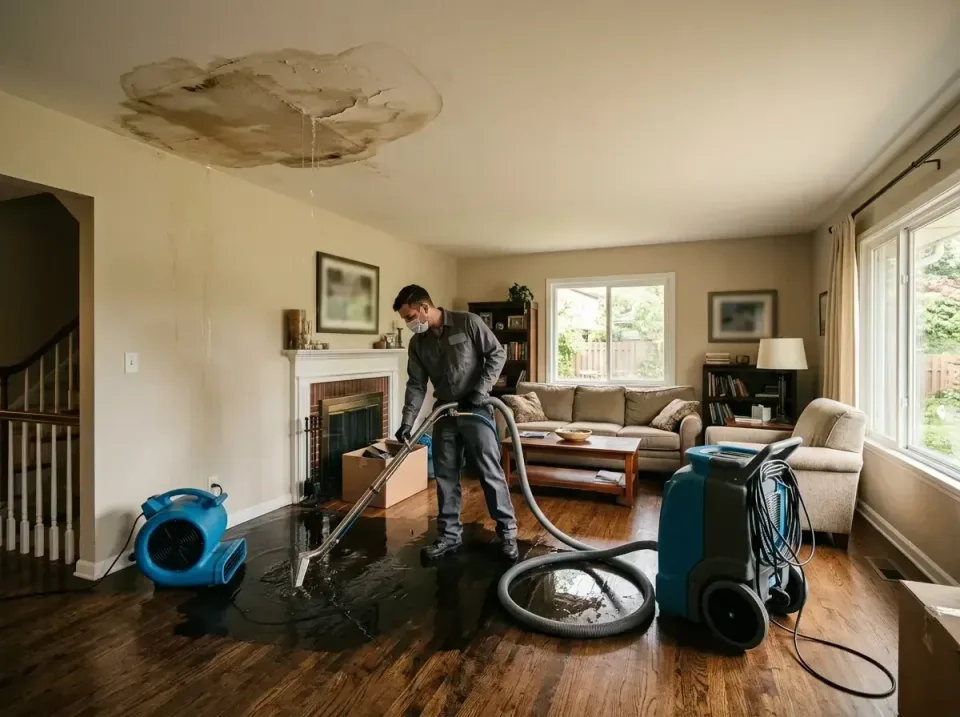 attic-pipe-burst-ceiling-drip-008 — frequently asked questions, Water Damage Restoration & Carpet Care in Pine Hill, NJ